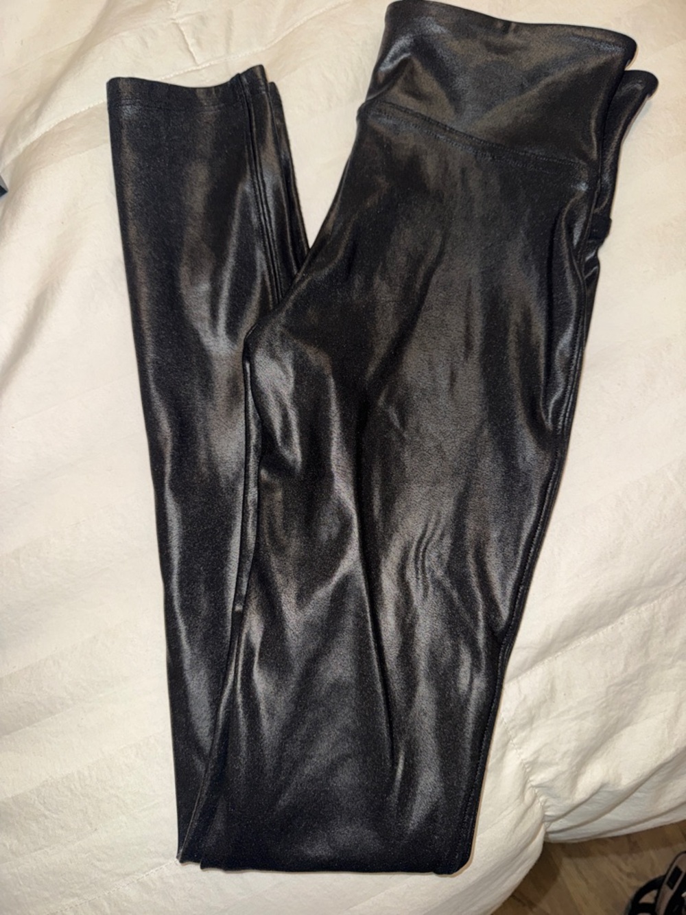 Spanx- Faux Leather Leggings